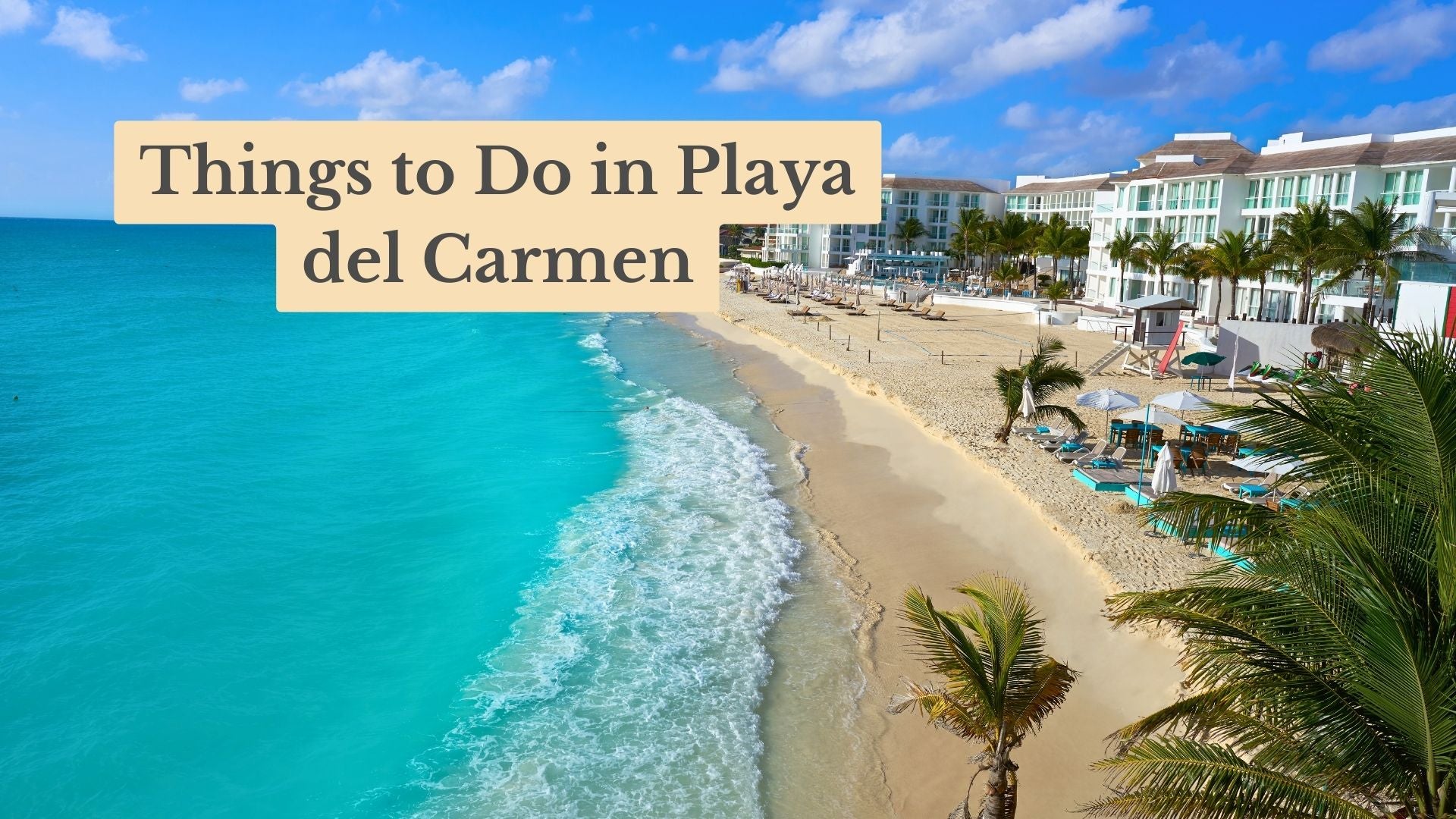 Top 17 Amazing Things to Do in Playa del Carmen Mexico